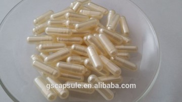 BRC GMP and NSF medicinal pullulan capsules size 2