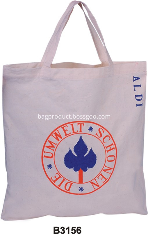 Cotton canvas tote bag