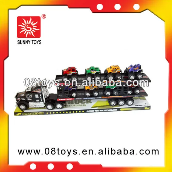 Plastic trailer truck