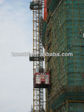 variable frequency construction hoist