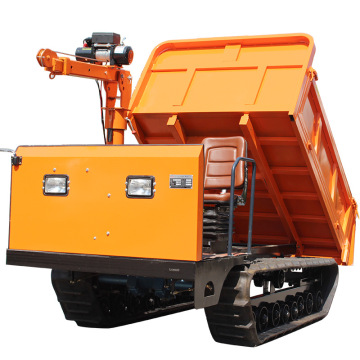 Mini Crawler Carrier Agricultural Orchard Mountain Diesel All-Terrain Dump Truck for Sale