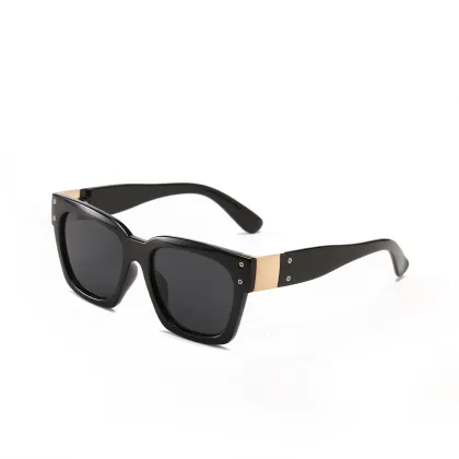 Vintage Designer Luxury Square UV400 Sun Glasses