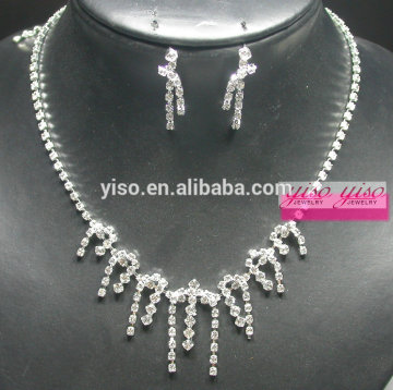 vintage costume advertising crystal crystal choker necklace