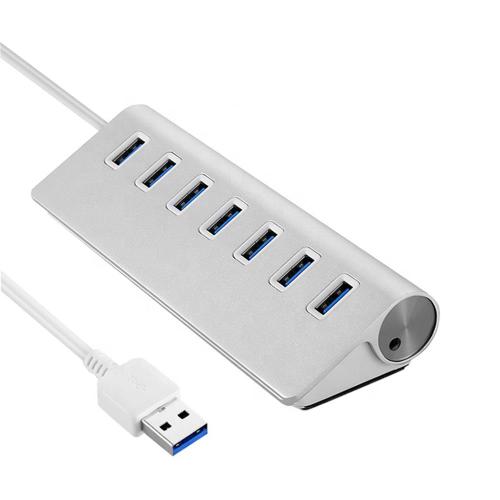 Usb Hub 3.0 for Pc Portable 7 Port USB-C 3.0 HUB Factory