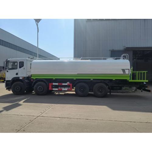 camión de tanque de agua para la limpieza de carreteras