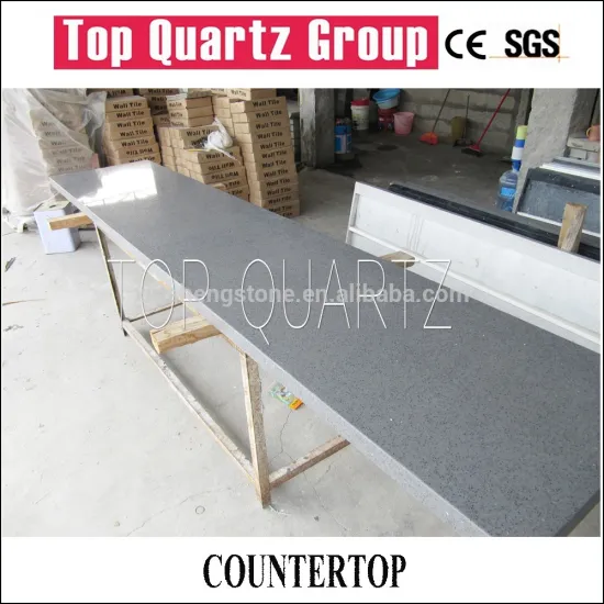 Starlight Cheap Quartz Stone Kitchen Worktops,Light Grey Galaxy Quartz Countertops