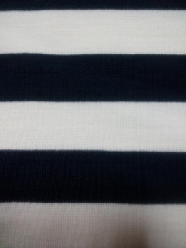 Rayon Nylon Span Y / D Stripe Ponte Roma