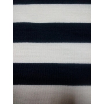Rayon Nylon Span Y/D Stripe Ponte Roma