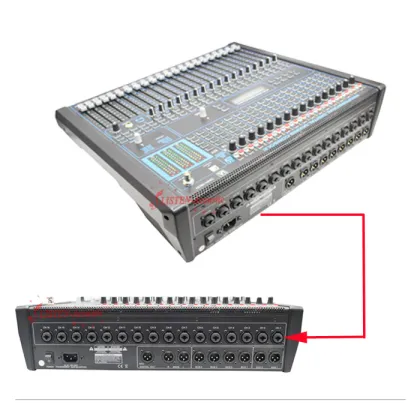 DMX-1600 Professional 16 Channel Sound Mixer