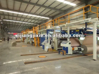 2500mm 5 Layer packaging machinery/Corrugated cardboard production line