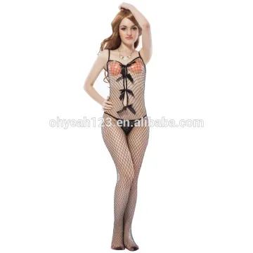 bodystocking sexy lingerie firls sheer nylon bodystocking
