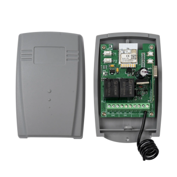 Ricevitore Wifi Tuya per porte a rulli da 433MHz 2CH