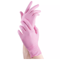 Ambidextrous disposable nitrile exam gloves colors