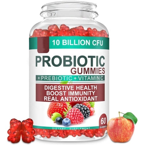 Heart Shape Digestive Probiotic Gummies