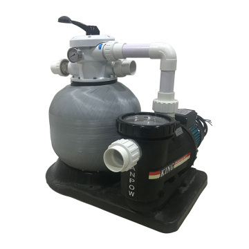 Svadon Top Mounted Combined Pool Filter with Quartz Sand and Water Pump