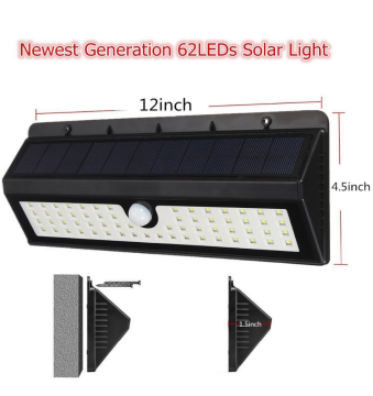 Outdoor Solar Motion Light Wireless Waterproof Security Step Night Light for garden