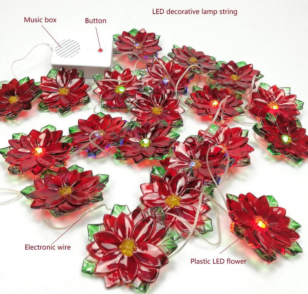 Customized Festival Gifts of LED Flowers