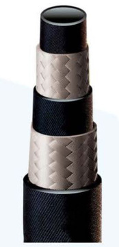 One layer/ 2 layers Fiber Braided Rubber Hose