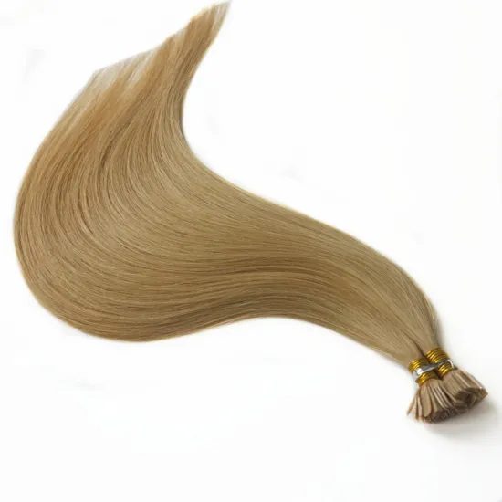 100% virgin remy human hair extension natural drawn full cuticle keratin pre bonded flat tip hair
