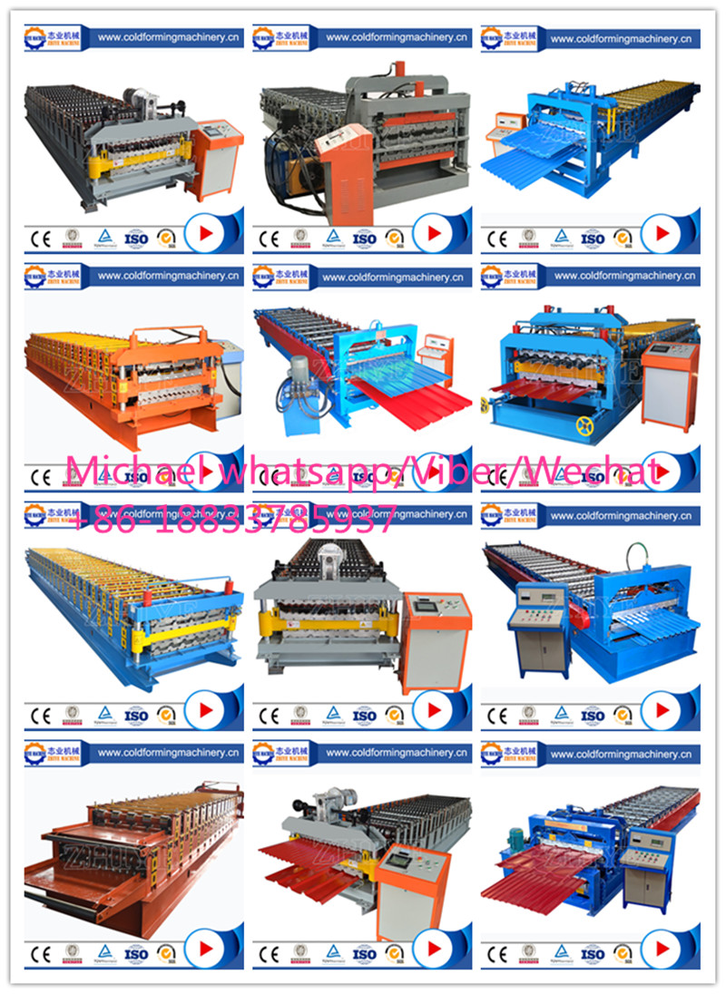 Corrugated Double Liner Metal Roof Tile Making Machine