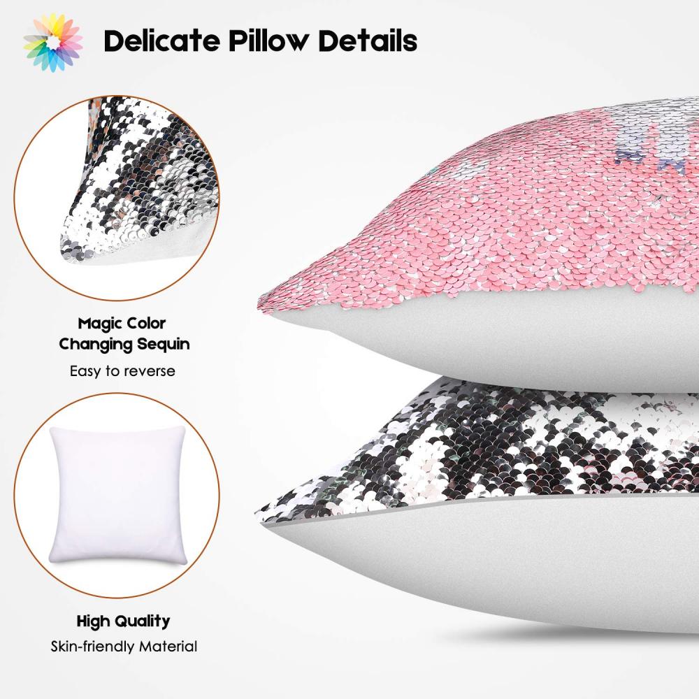 Alpaca Reversible Sequin Pillow 3 Alpaca Reversible Sequin Pillow 3