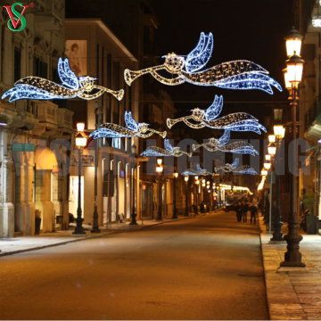 Outdoor Holiday Decoration Fairy Durable 2D Street Motif Lights