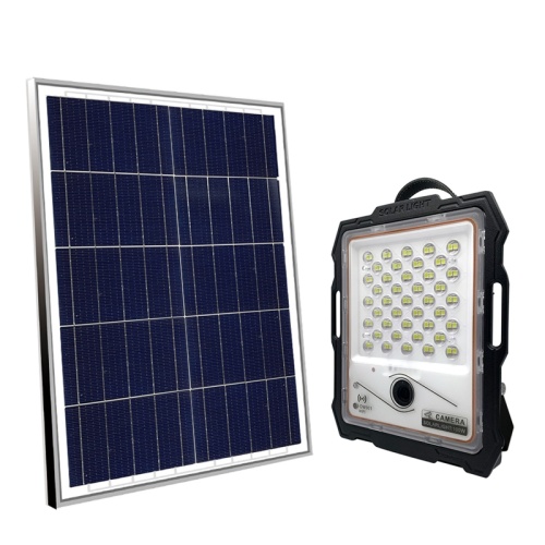 Utomhus Solar Flood Light med kamera