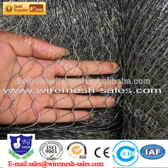 hot-dipped galvanized hexagonal mesh