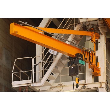 1t dinding jib crane yang dipasang di dinding