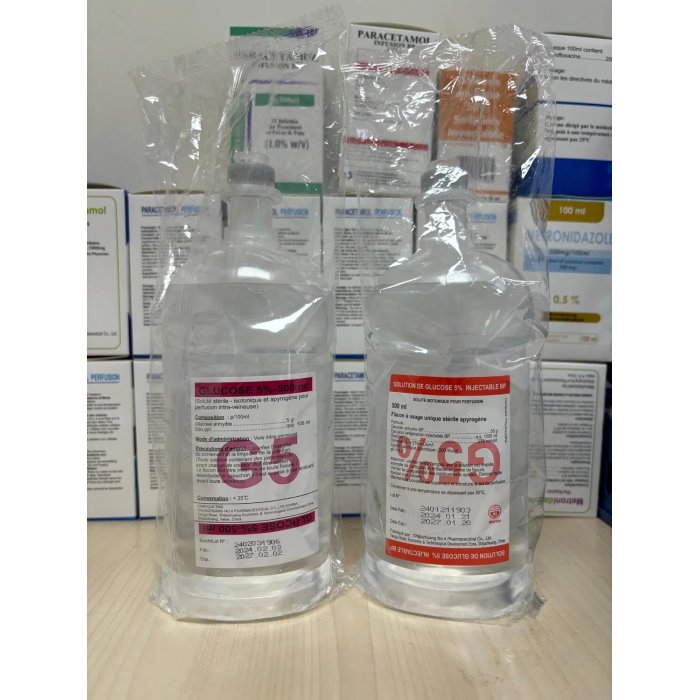 حقن الدواء 5% جلوكوز 500 مل