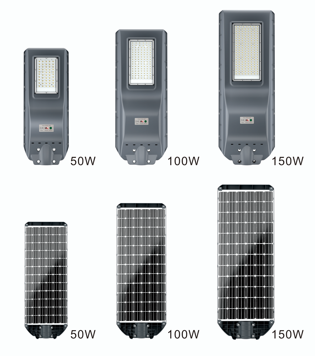all in one solar street light
