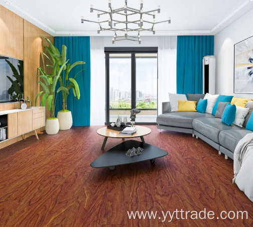 8mm Red Wide Plank Laminate Flooring