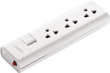 3 outlet power strip for Thailand market