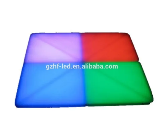 RGB color change led dancing floor for dj night club party lighting