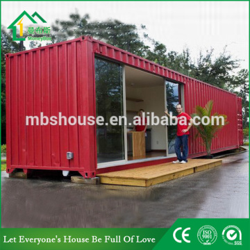 Modified shipping container house for living