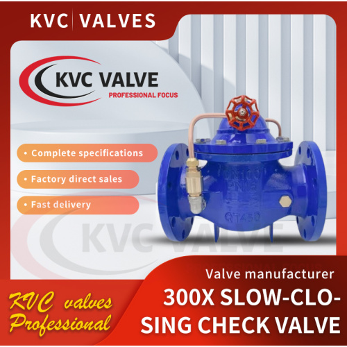 Electro Magnetic Valve DN65-DN300 300X slow-closing check valve Supplier