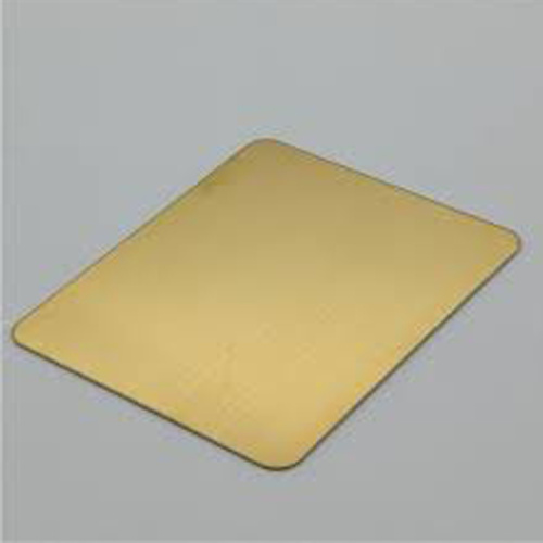 SS316L golden plate HL #0.8MM 4'X8'