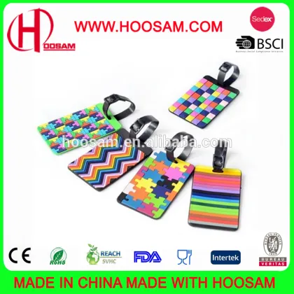Hot Sale OEM luggage tag/custom luggage tag/PVC luggage tag