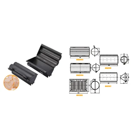 Aluminum Alloy Corrugated Bread Toast Box Mold