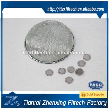 Stainless steel wire mesh basket strainer