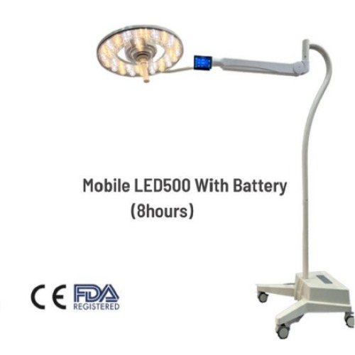 Long Battery Life Mobile Surgical Shadowless Light