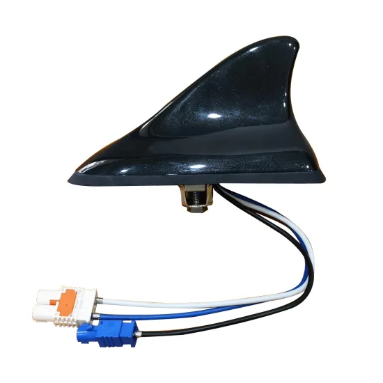 High Gain Car FM AM GPS Antenna - Tronix Long Range Shark Fin Car Antenna