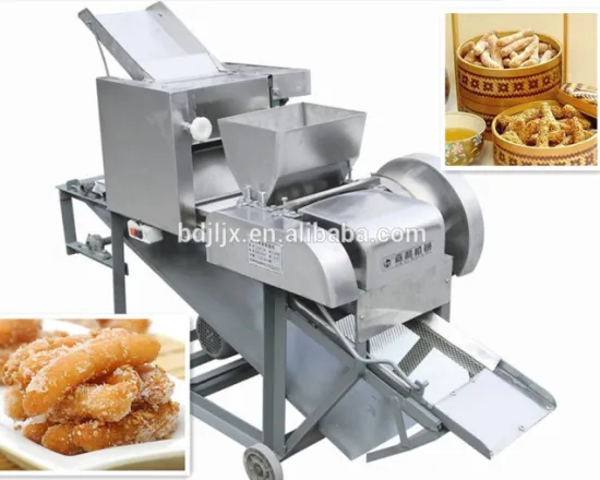 Electric Dough Snacks Chin Chin Making Machine with Automatic Cutting Strip