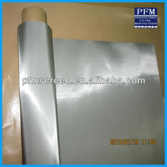 325*2300 mesh 2micron Stainless Steel Wire Mesh