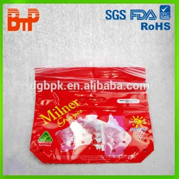 red seedless grape packaging bag