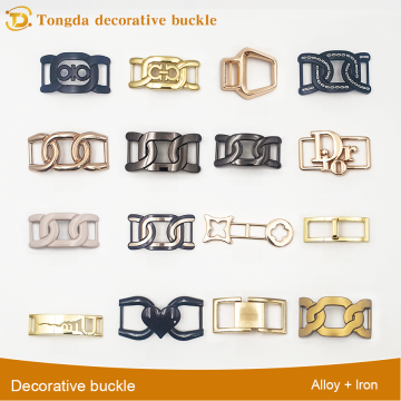 Kişiselleştirilmiş Parlak Çinko Alaşımlı Ayakkabı Tokası Tasarımı