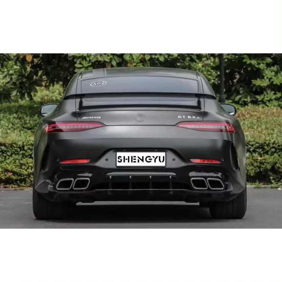 Car Accessories for Benz AMG GT W290 4 Door 20-21 - Bumpers, Rear Diffuser, Exhaust Pipes