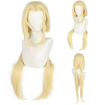 Gold Tsunade Cosplay Perücke - 100 cm lang für Frauen