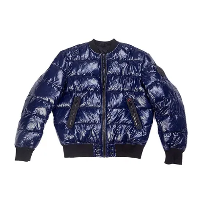 shiny nylon fabric padding jacket