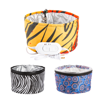 Electric Hair Drying Caps and Heated Hat Treatments for Salon Hairdressing and Spa Care